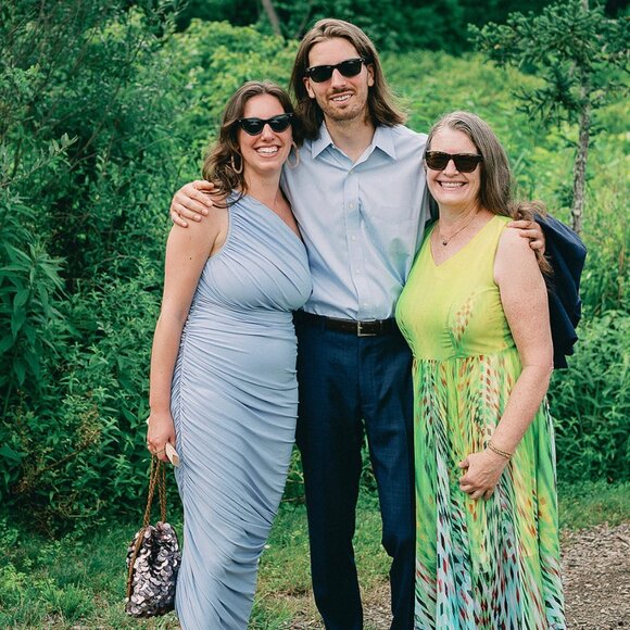 Norma Kamali X REVOLVE Diana Gown in Celestial Blue Medium - Picture 3 of 8